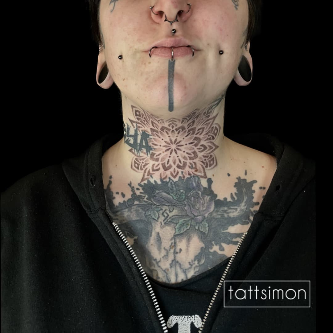 Geometrisches Tattoo von Tattsimon